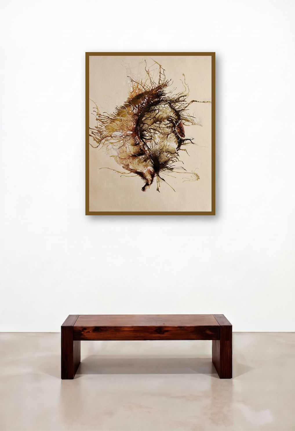 Vision (Abstract in Brown)