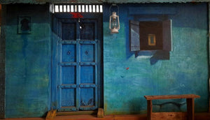 Still-life mixed media painting titled 'Wada', 72x144 inches, by artist Gopal Pardeshi on Canvas