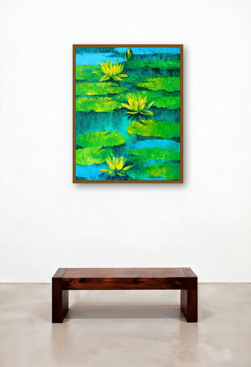 Waterlilies 101 (Golden Bloom)