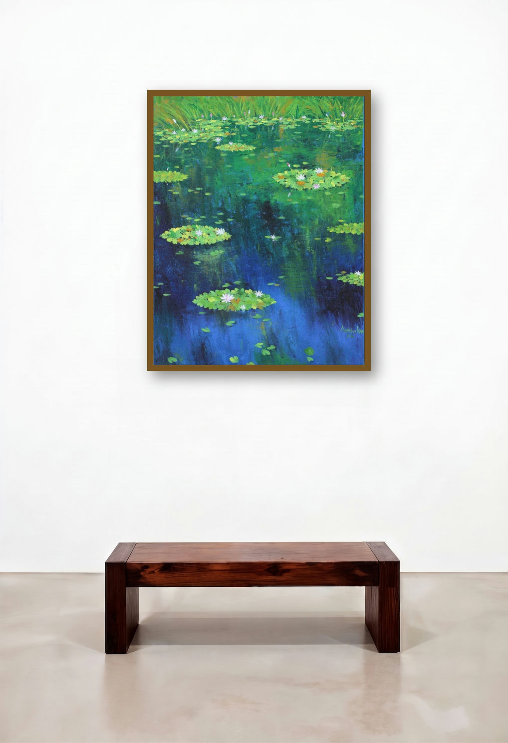 Waterlilies 3 (Water Lilies in Bloom)