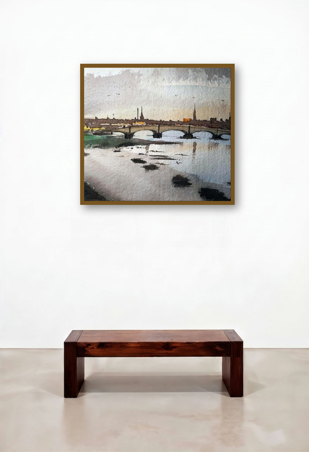 Wexford Bridge Ireland (Serene Cityscape**)