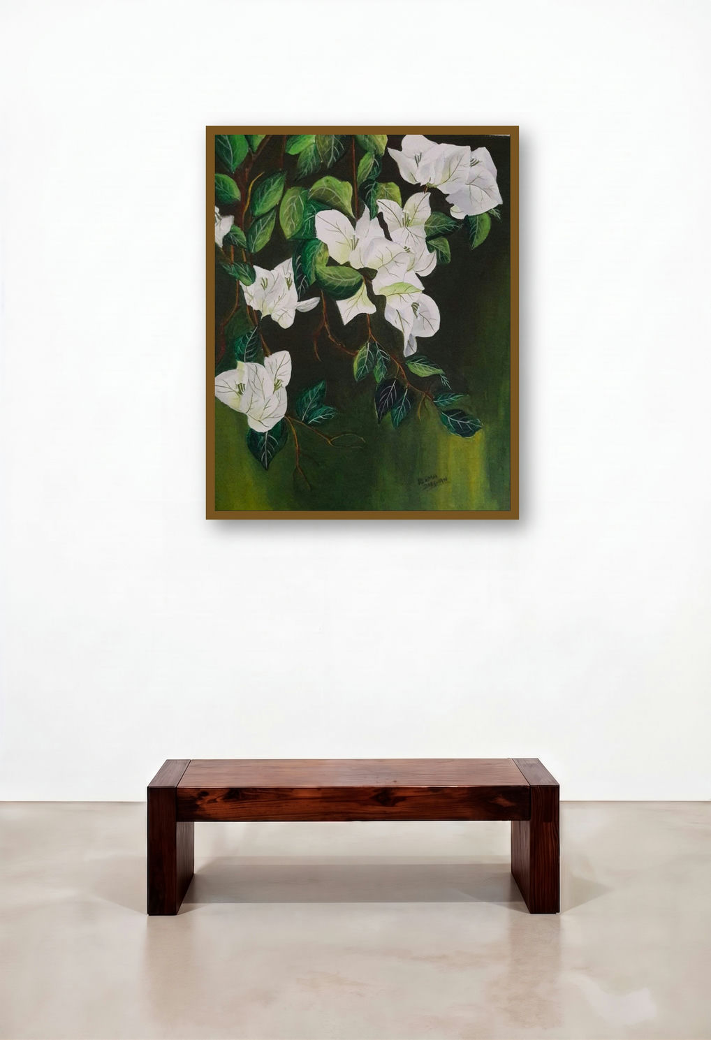 White Bouganvillea (Bougainvillea Bloom)