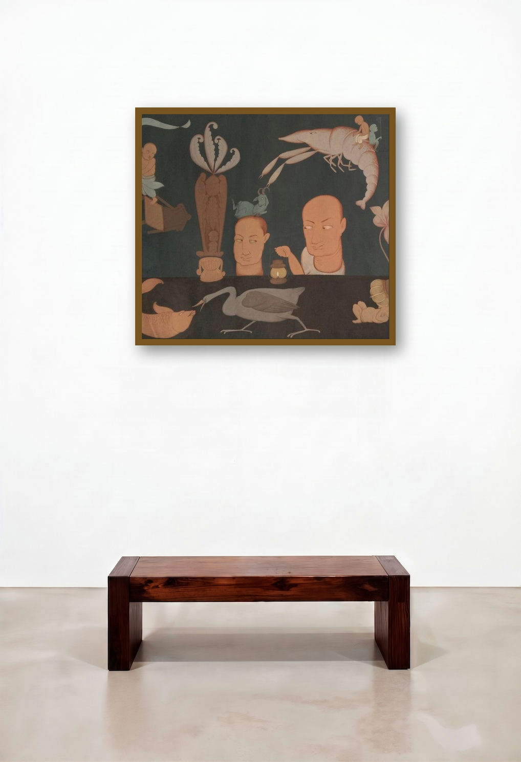 Wild Nature (Buddhist Tale Painting)
