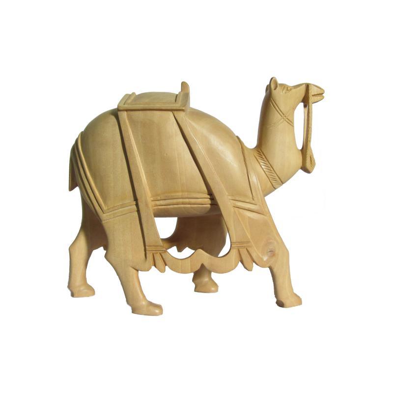 Wooden Camel by Ecraft India | ArtZolo.com