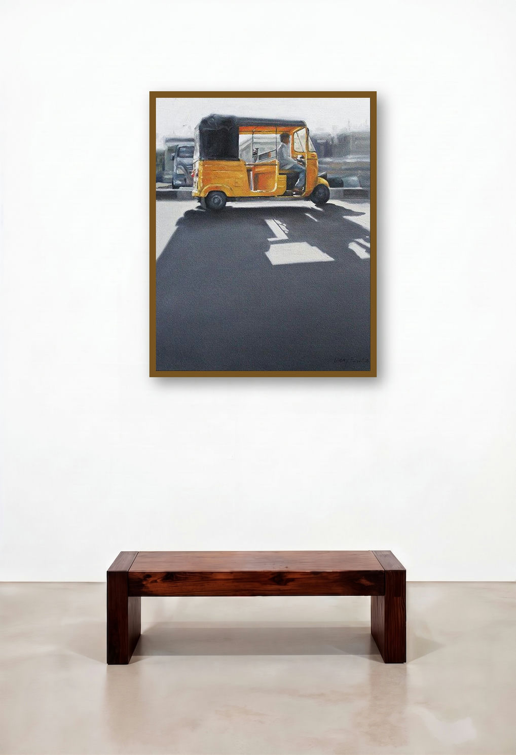 Yellow Auto (A Slice of City Life)