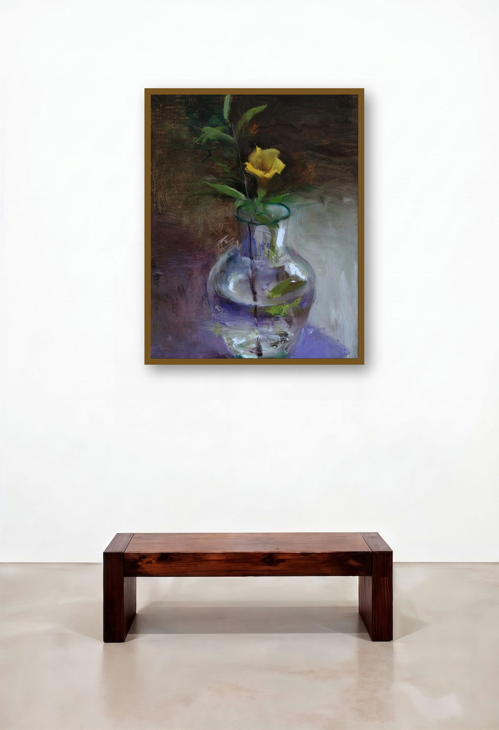 Yellow Beauty (A Single Bloom)