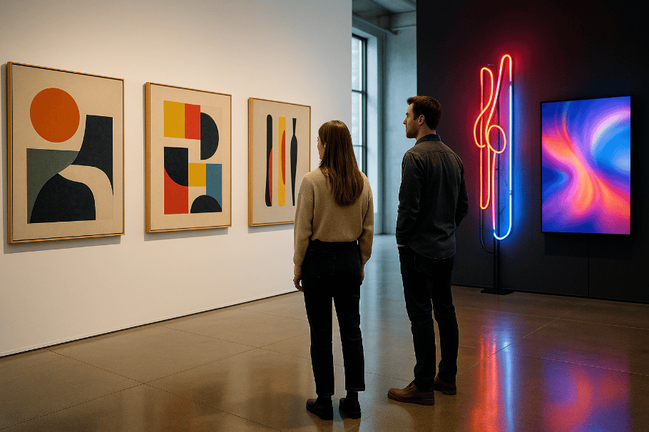 Modern Art vs Contemporary Art: Key Differences & Characteristics