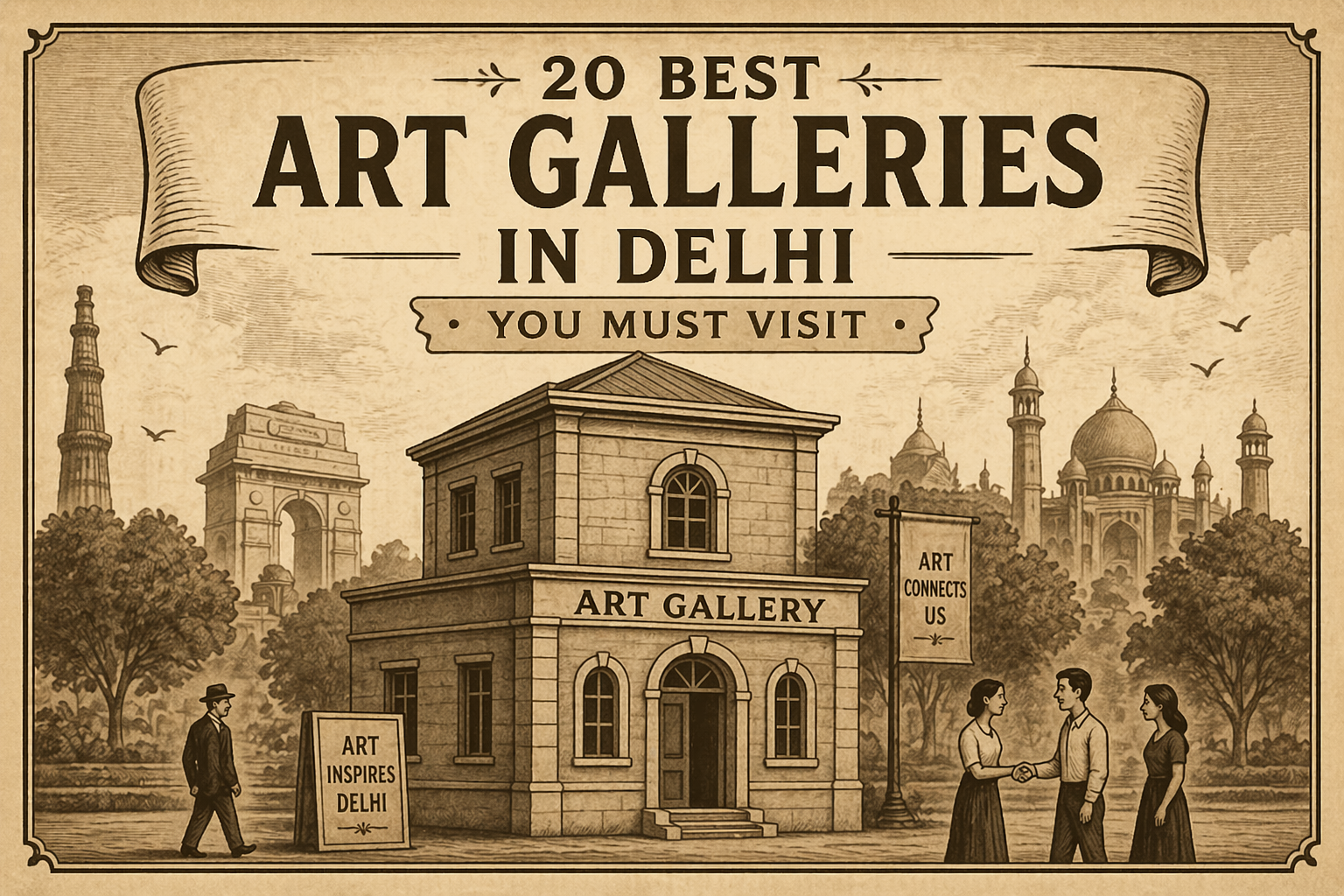 20 Best Art Galleries in Delhi You Must Visit