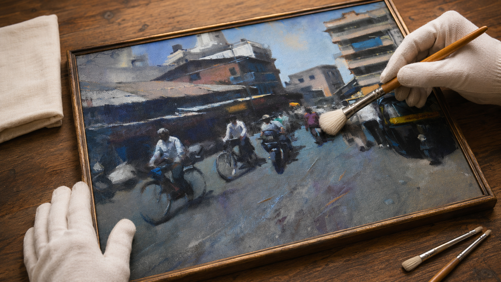 How to Clean Oil Paintings: A Guide