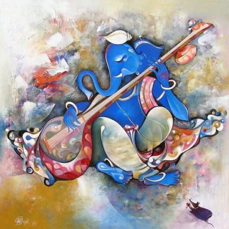 11 Beautiful Ganesh Chaturthi Paintings & Drawings: Ganesh Chaturthi Art