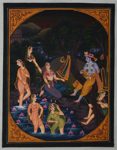 Divine Love in Art: An Odyssey Through the Rich Tapestry of Radha Krishna Paintings