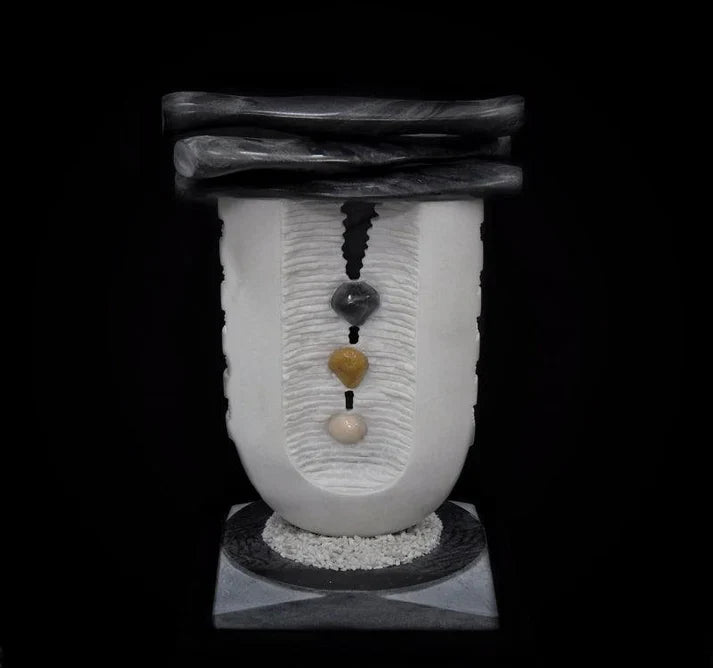 White Marble Sculpture
