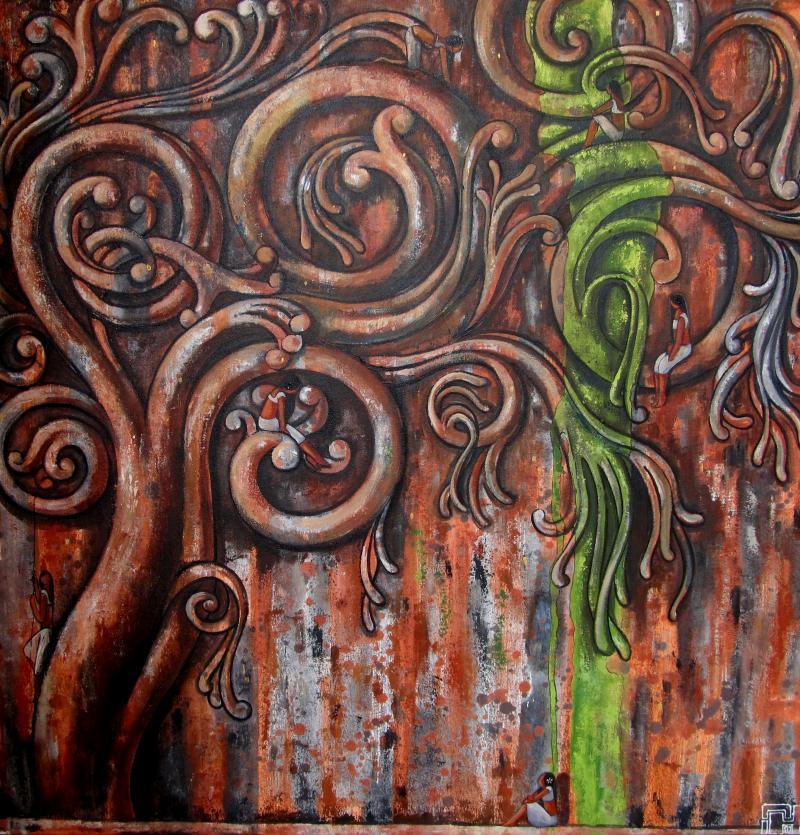 Organic Abstract Art
