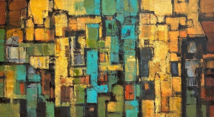 Abstract Art Oil Paintings | Buy Modern Abstract Oil Paintings Online ...