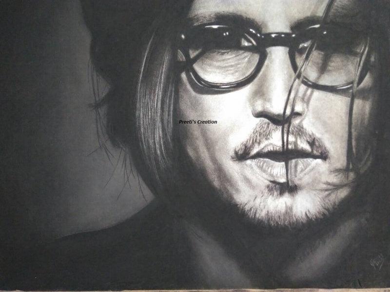 Buy Stunning Charcoal Portraits | Ready-Made & Affordable - Exclusive Collection Available for Sale Online