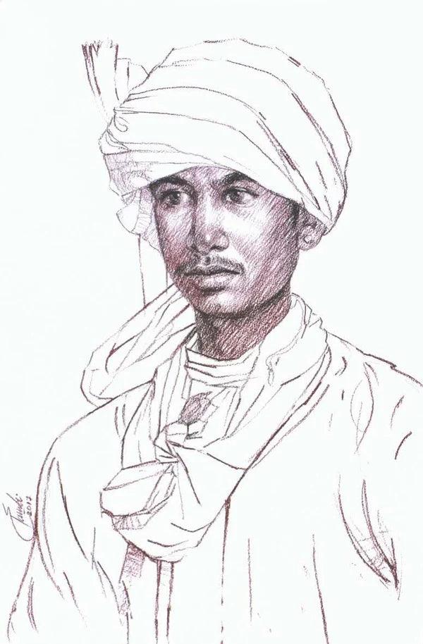 Capture Your Essence with a Custom Portrait Drawing - Exclusive Collection Available for Sale Online