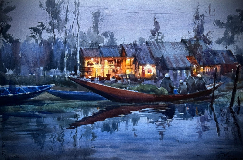 Dal Lake Paintings