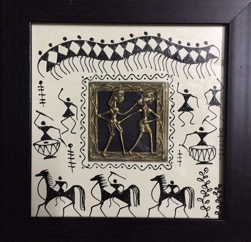 Handcrafted Dhokra Art Paintings: Bring Tribal Art to Your Home - ArtZolo.com - Exclusive Collection Available for Sale Online