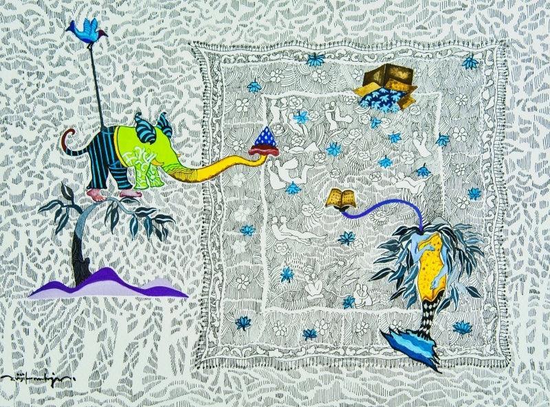 High-Quality Gouache Drawings for Sale - Exclusive Collection Available for Sale Online