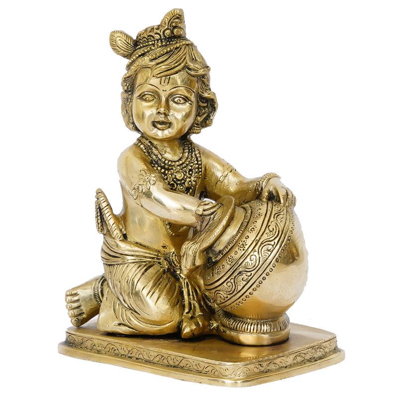 Krishna Brass Statues & Idols: Exquisite Symbol of Divinity - Exclusive Collection Available for Sale Online
