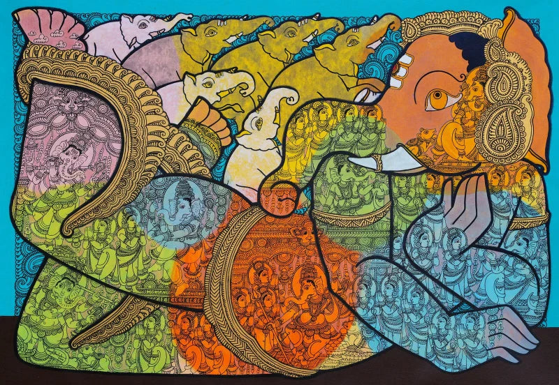 Ganesh Chaturthi Paintings and Drawings