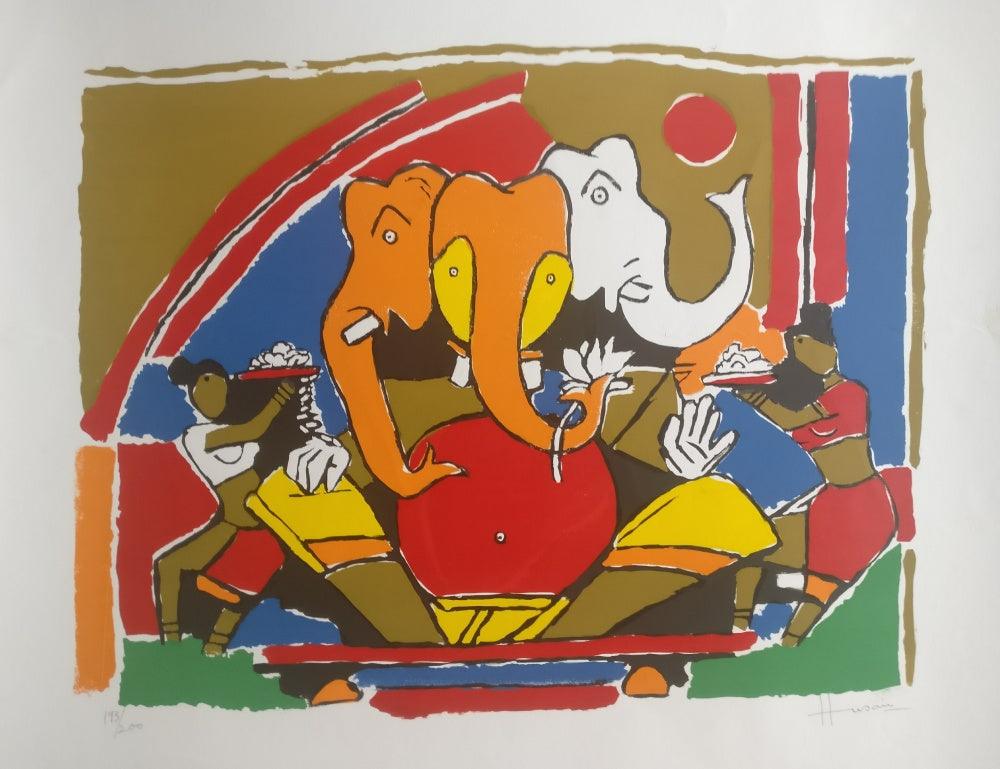 M F Husain - Exclusive Collection Available for Sale Online