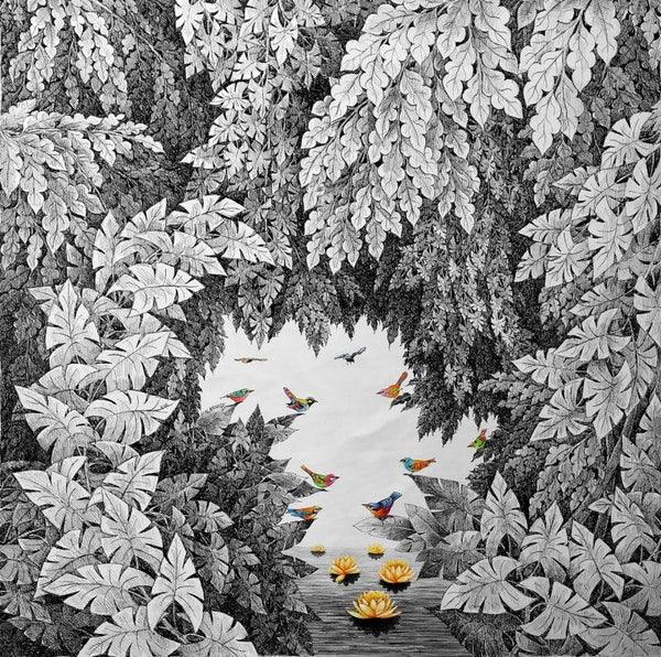 Original Nature Drawings for Sale - Exclusive Collection Available for Sale Online