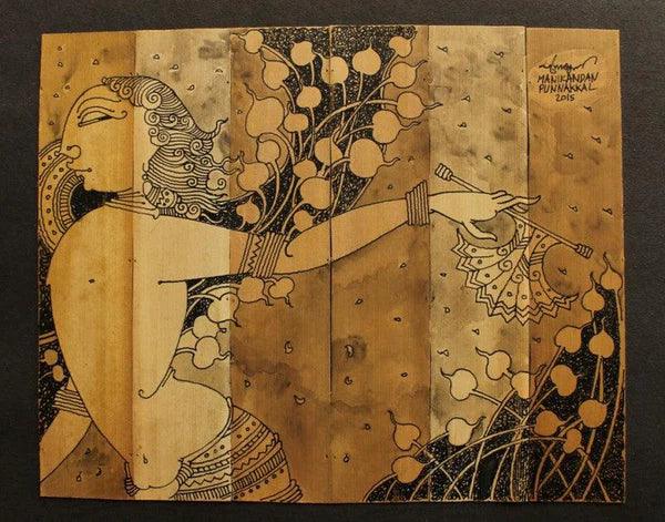 Nature's Canvas: Unique Drawings on Leaves - Exclusive Collection Available for Sale Online