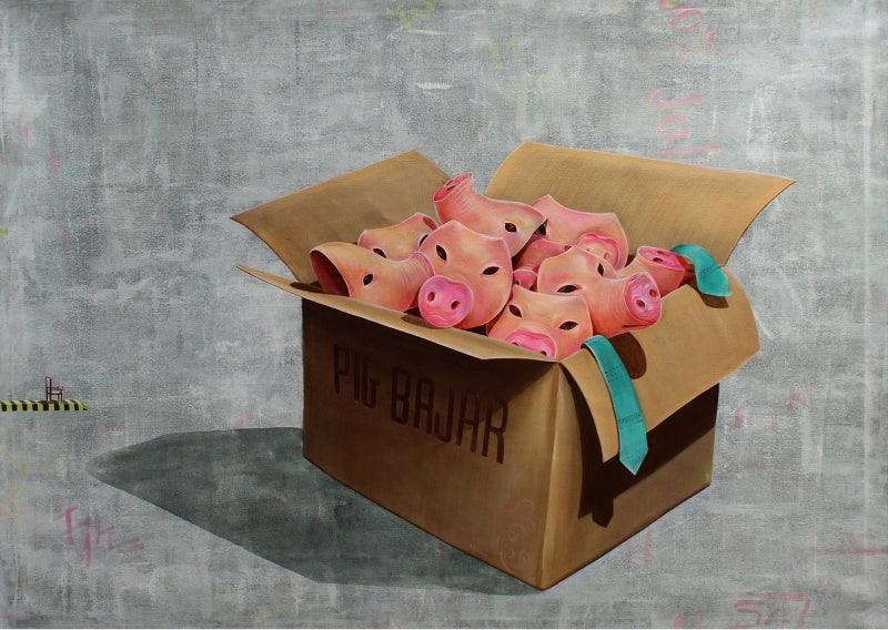 Pig Paintings