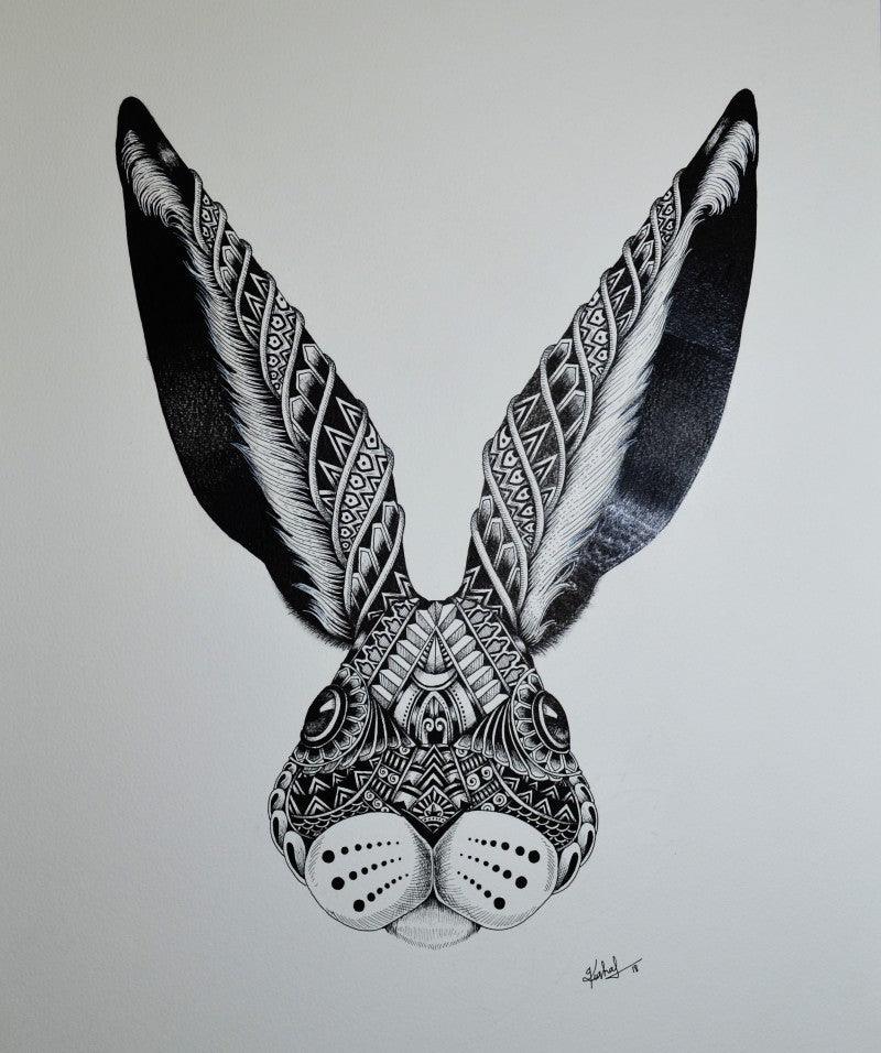 Rabbit Paintings & Artworks