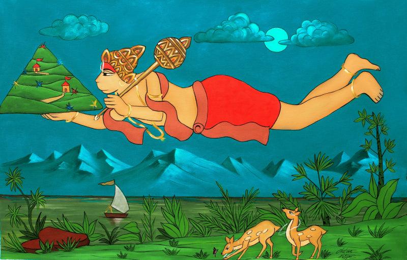 Hanuman Jayanti Art