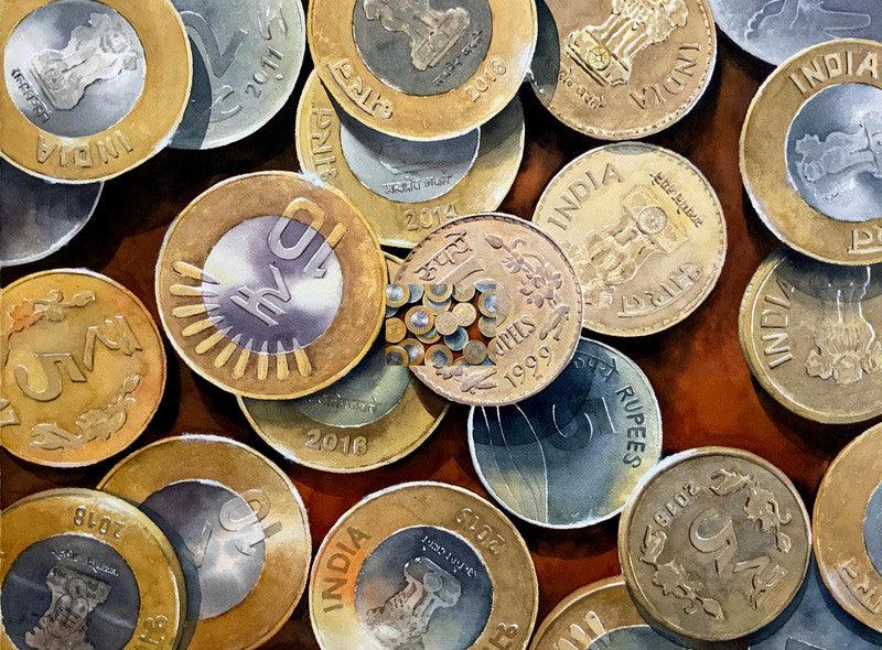 Coin Artworks & Paintings