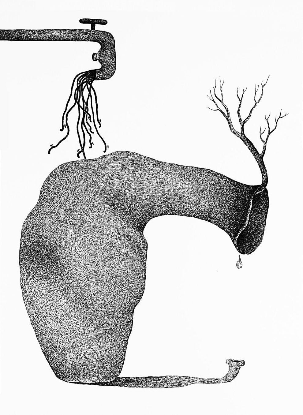 Pots Vessels Drawing