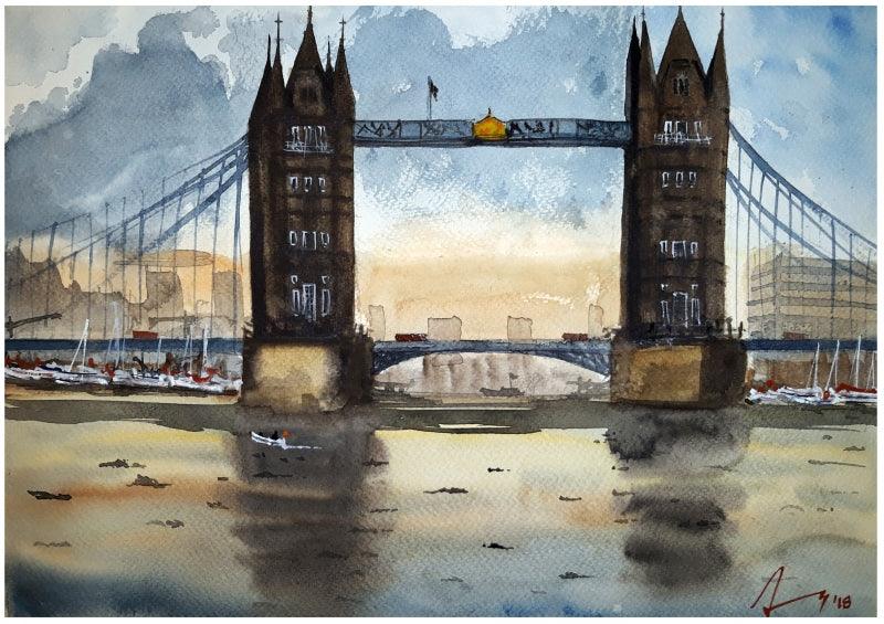 London Bridge Paintings & Artworks