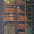 Lifestyle oil painting titled '1 Books Cupboard', 60x48 inches, by artist RAMA REDDY on Canvas