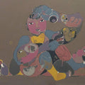 Figurative acrylic painting titled '131', 48x36 inches, by artist Shambhu Prasad Reddy Kolli on canvas