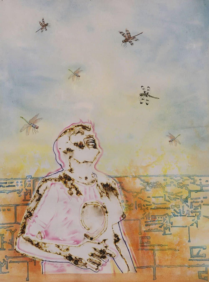 18 Inquietude Vi Painting by Rama Reddy | ArtZolo.com