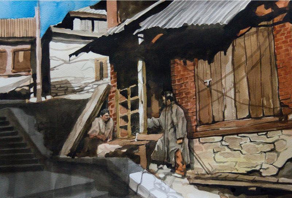 Aab Rang Kashmir 07 Painting by Suhail Naqshbandi | ArtZolo.com