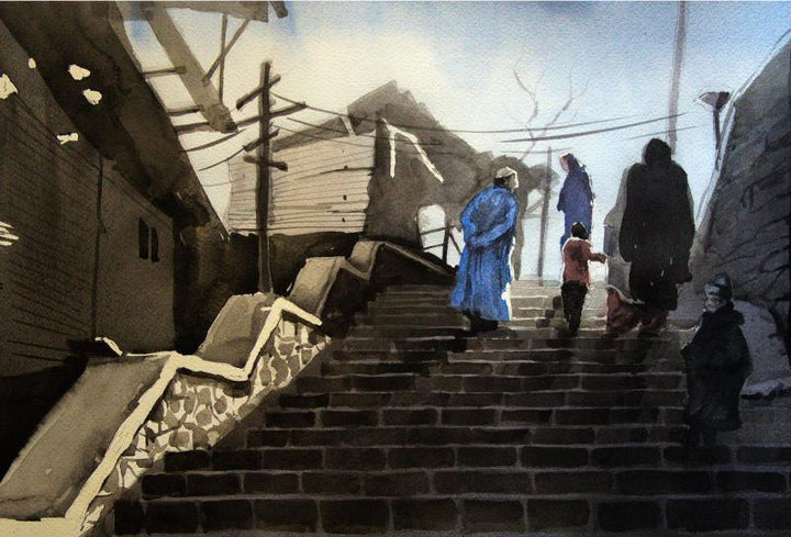 Aab Rang Kashmir 15 Painting by Suhail Naqshbandi | ArtZolo.com