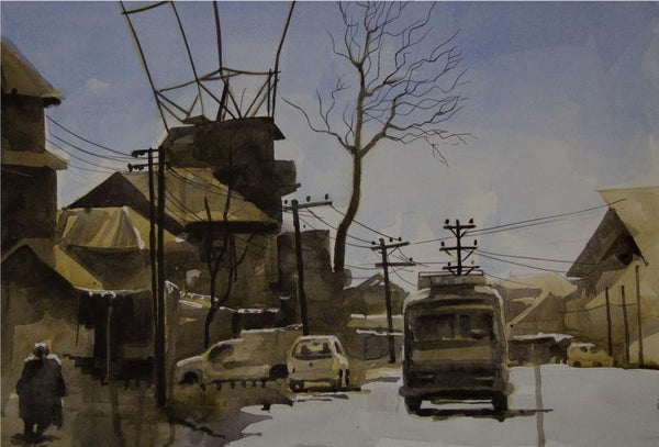 Aab Rang Kashmir 16 Painting by Suhail Naqshbandi | ArtZolo.com