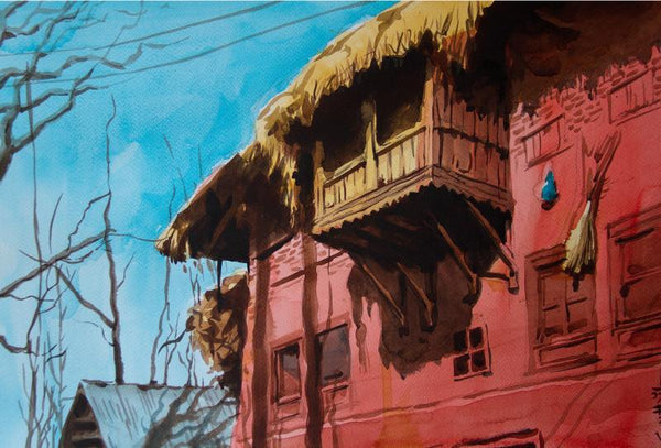 Aab Rang Kashmir 17 Painting by Suhail Naqshbandi | ArtZolo.com