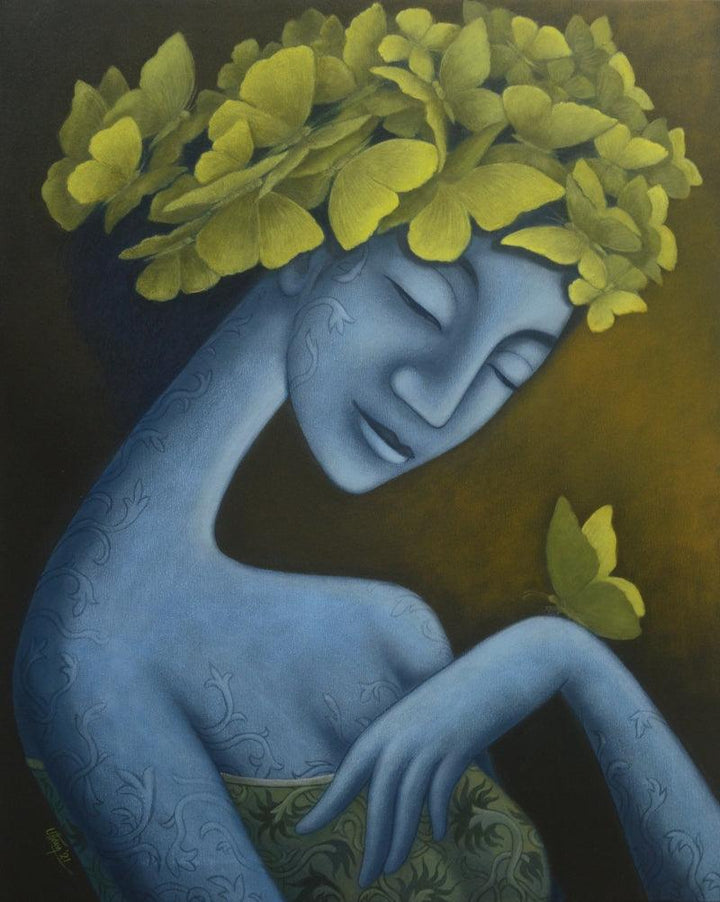 Aafreen Painting by Uttam Bhattacharya | ArtZolo.com