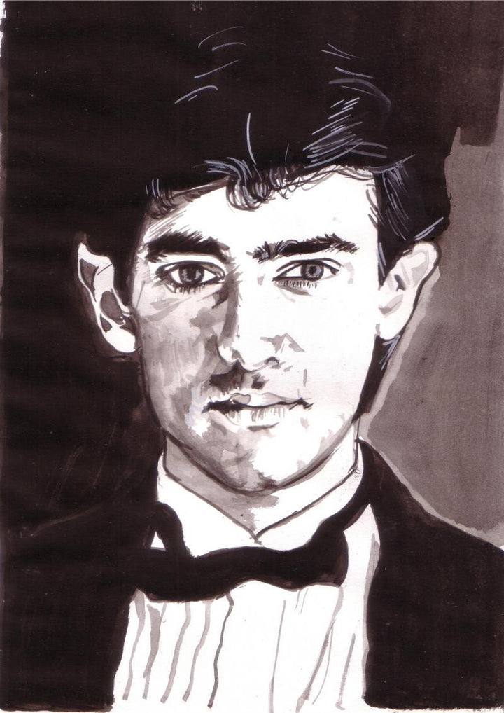 Aamir Khan From His Early Days Painting by Saurabh Turakhia | ArtZolo.com