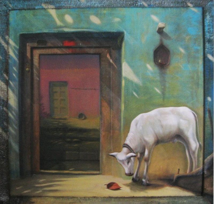 Aangan Painting by Gopal Pardeshi | ArtZolo.com