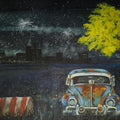 Transportation acrylic painting titled 'Abonded 1', 18x24 inches, by artist GOPAL Roy on Canvas