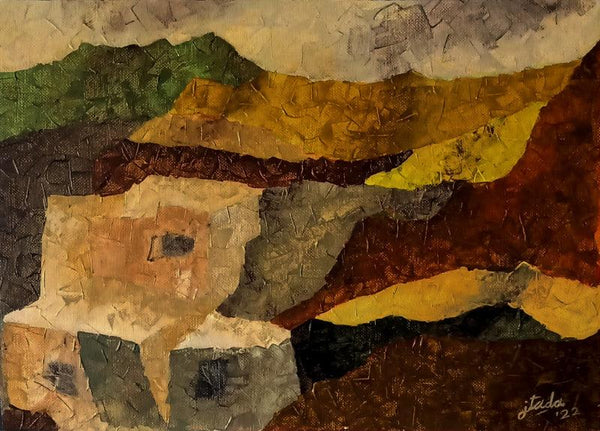 Abstract Landscape 3 Painting by Jaikishan Tada | ArtZolo.com