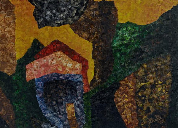 Abstract Landscape 5 Painting by Jaikishan Tada | ArtZolo.com