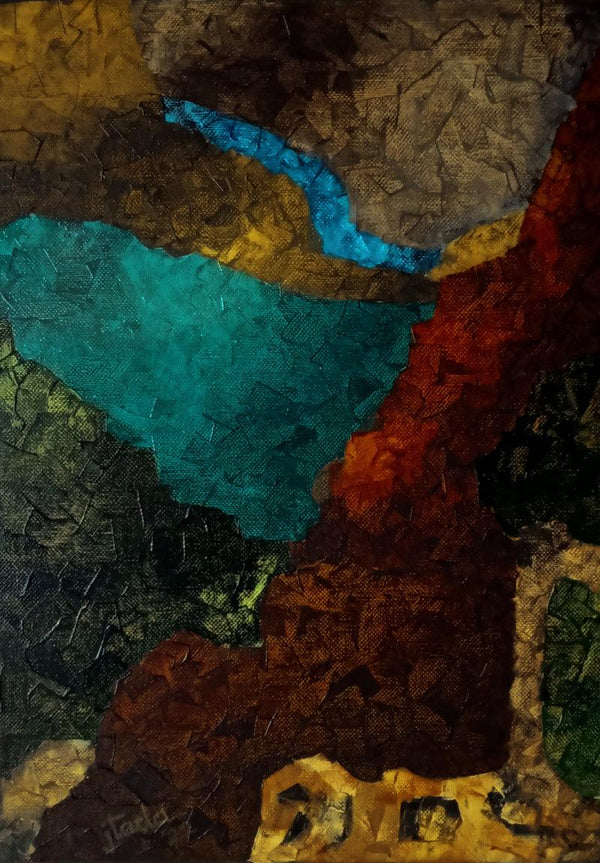 Abstract Landscape 7 Painting by Jaikishan Tada | ArtZolo.com