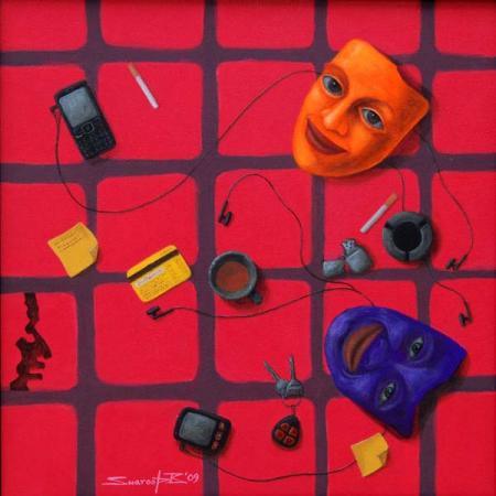 Accessories Painting by Swaroop Biswas | ArtZolo.com