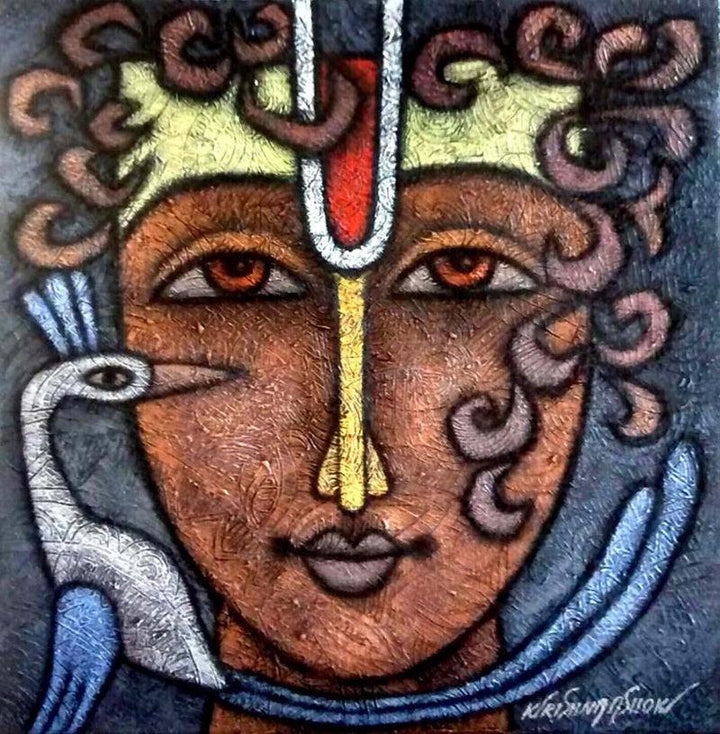 Advaitha 11 Painting by Krishna Ashok | ArtZolo.com